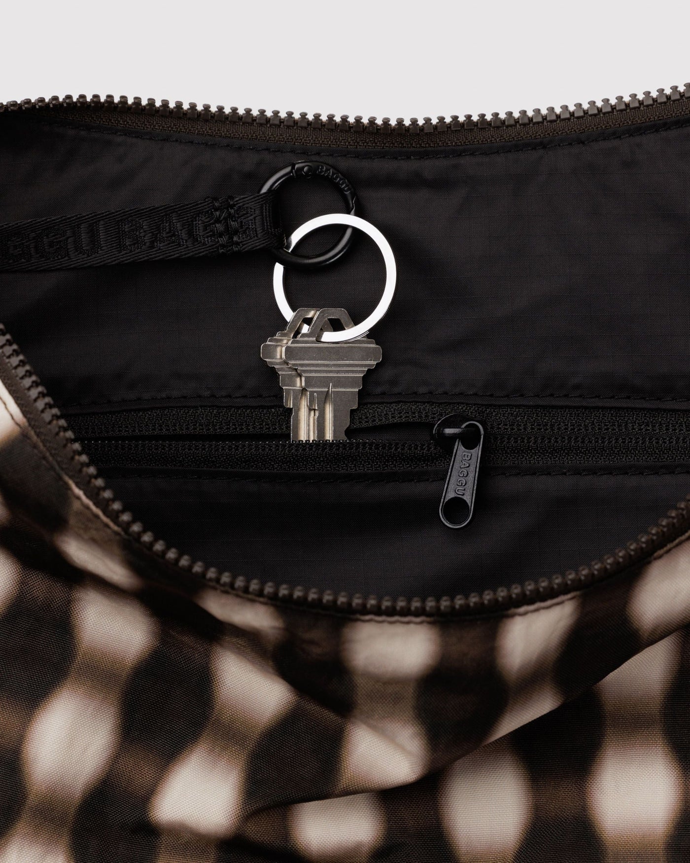Large Nylon Crescent Bag