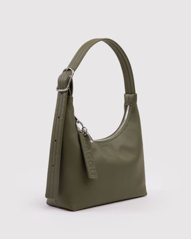 Mini Recycled Leather Shoulder Bag